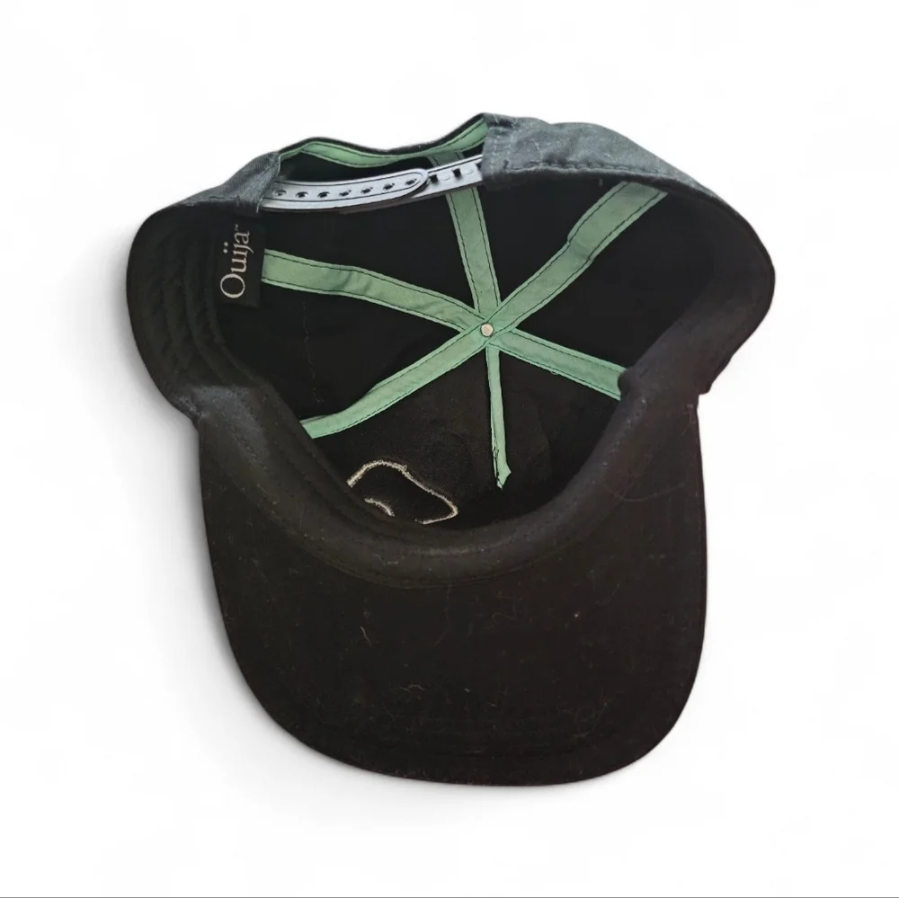 Ouija Board Glow In The Dark Black Snapback Hat